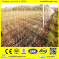 Cheap ISO & SGS 2m high tensile game fence/barbed wire on top field fence